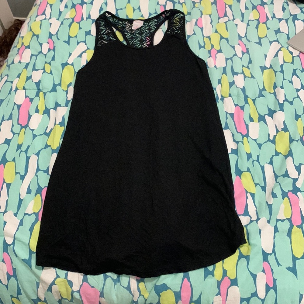 Lace swimsuit cover up, large, great condition
